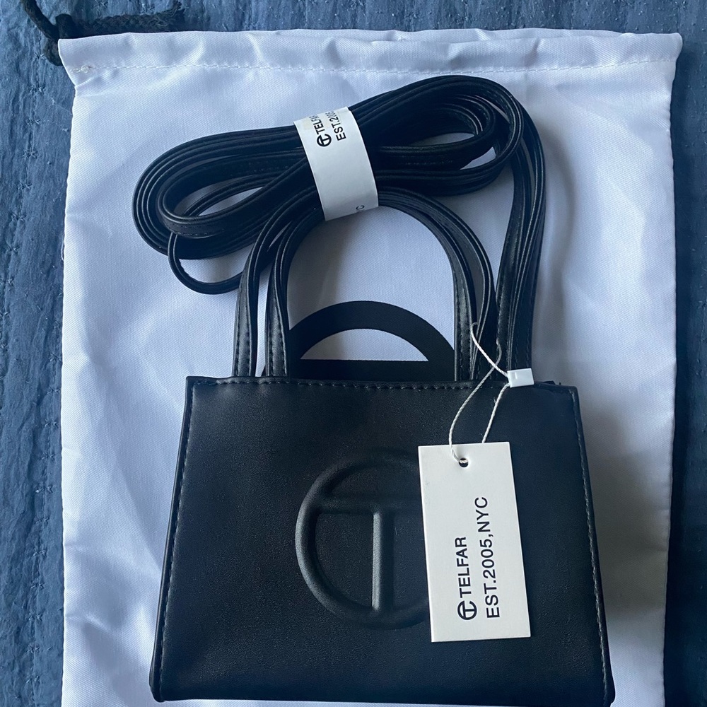 Small black telfar bag
